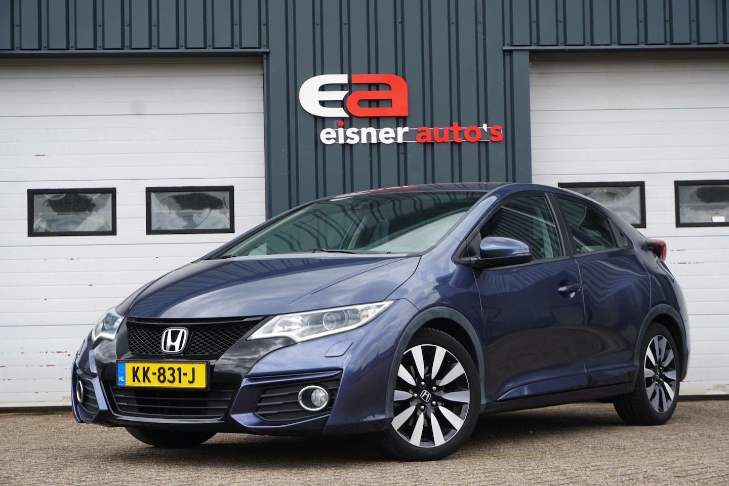Honda Civic - 1.4 Elegance | CAMERA | NAVI | STOELVERW. | ECC | DEALERONDERHOUDEN | - AutoWereld.nl