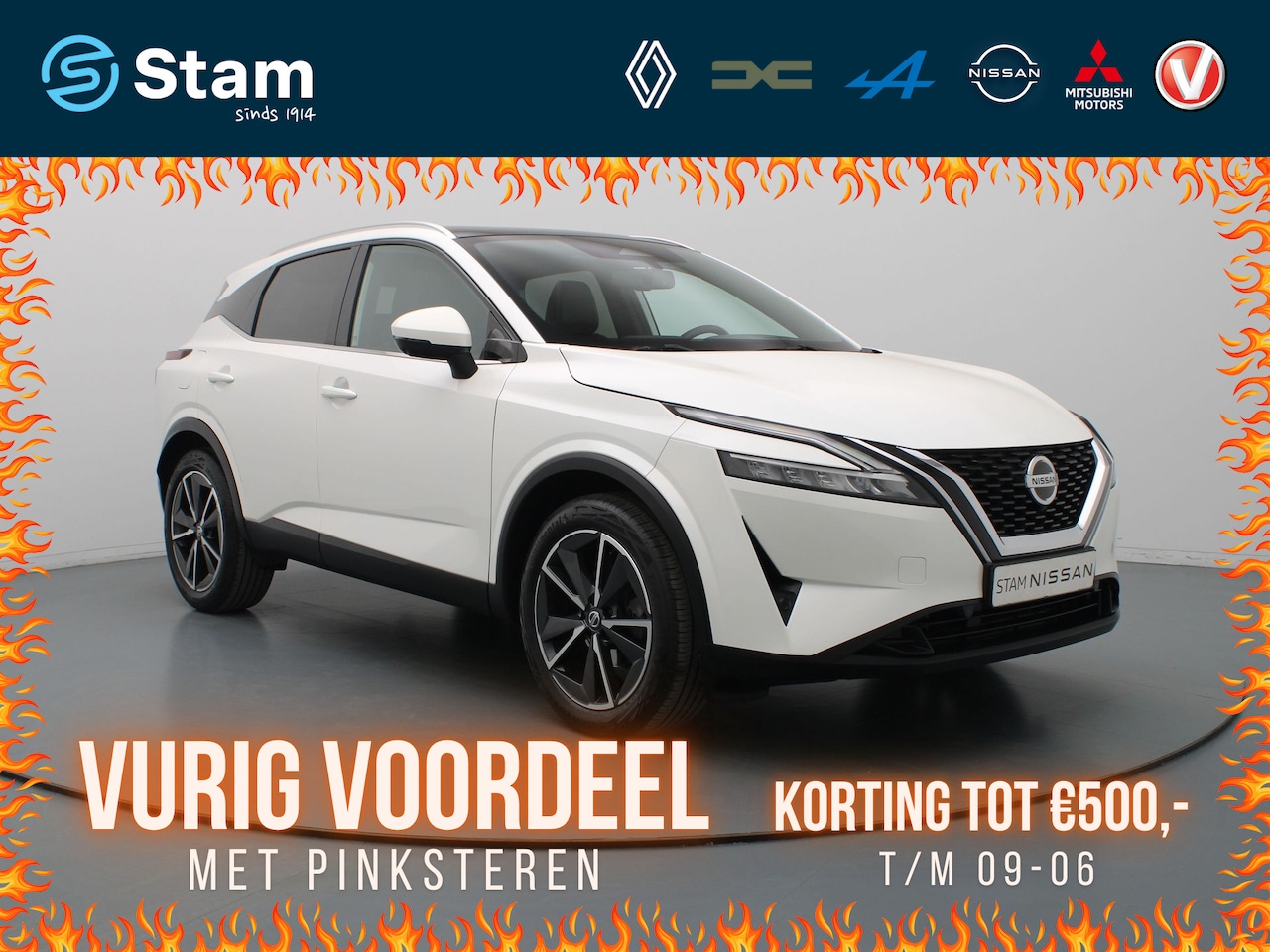 Nissan Qashqai - 158pk MHEV Xtronic Tekna Plus 360° Camera | Head-Up | Adapt. Cruise | Parkeersens. v+a | P - AutoWereld.nl
