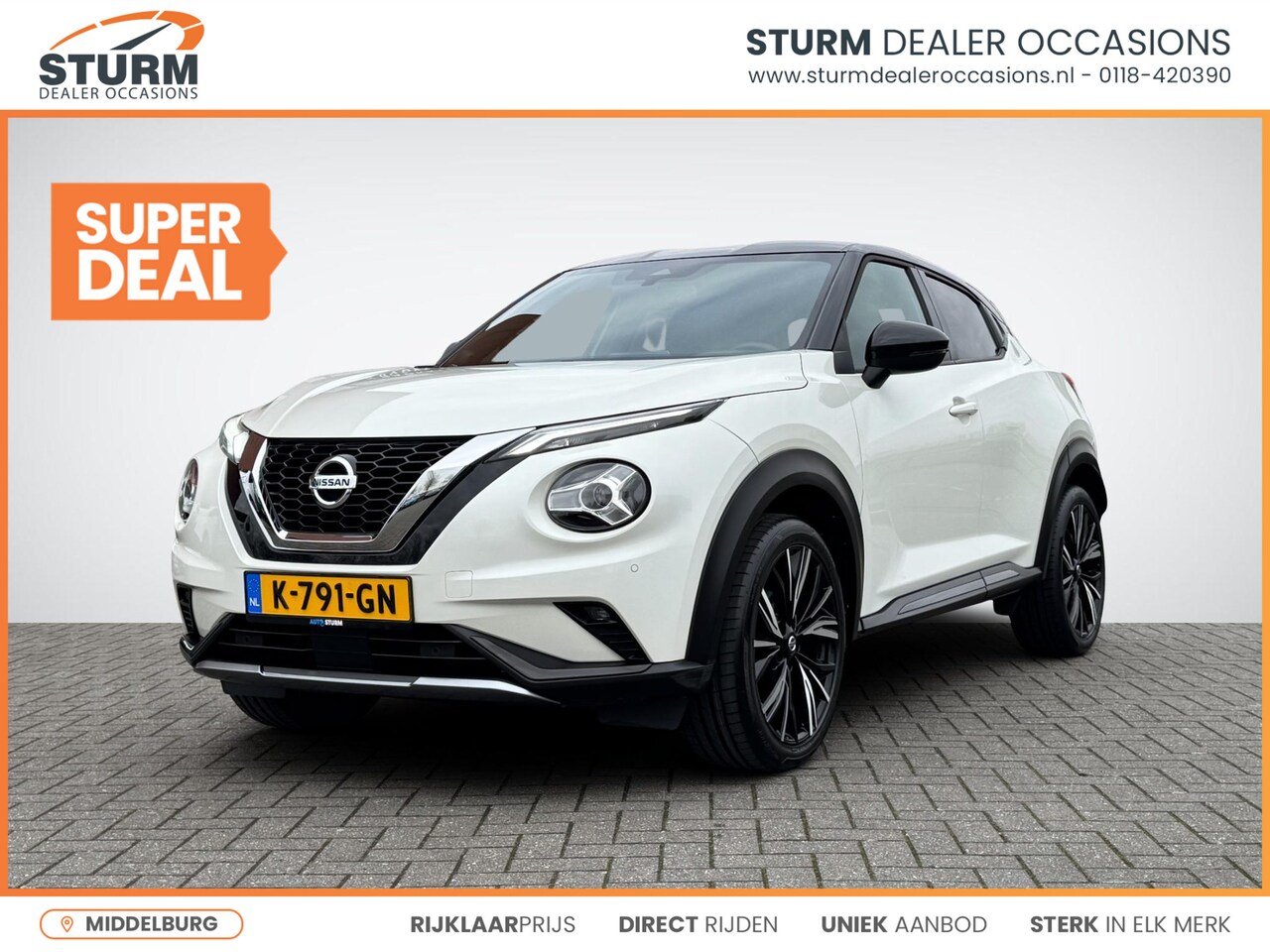 Nissan Juke - 1.0 DIG-T N-Design Automaat | Navigatie | Camera | Apple Carplay/Android Auto | LED Koplam - AutoWereld.nl