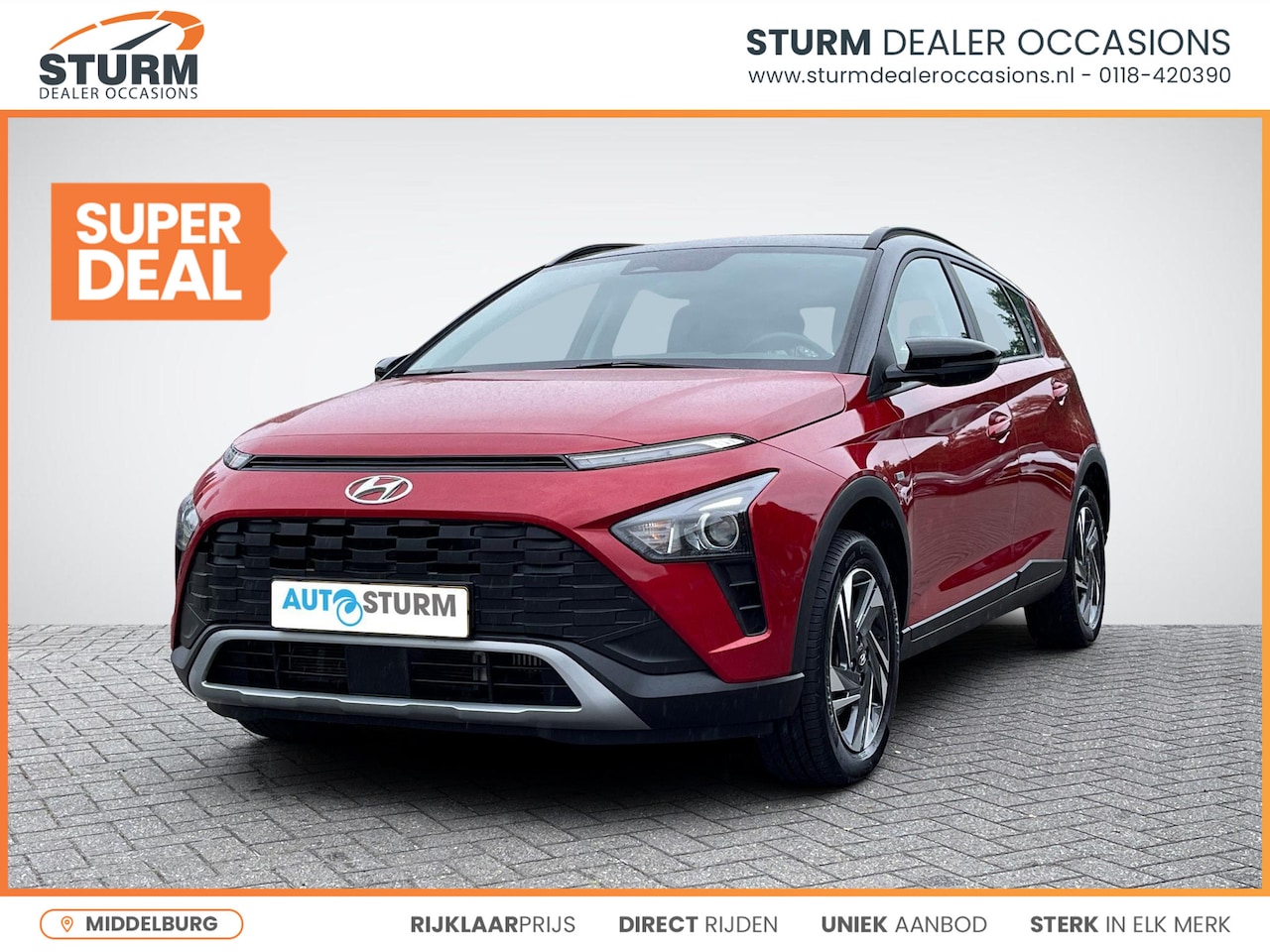 Hyundai Bayon - 1.0 T-GDI Comfort | Apple Carplay/Android Auto | Cruise Control | Airco | Camera | Digitaa - AutoWereld.nl
