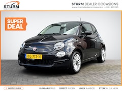 Fiat 500 - 0.9 TwinAir Turbo Popstar Airconditioning | LM Velgen | Elek. Ramen + Spiegels | Radio-CD/