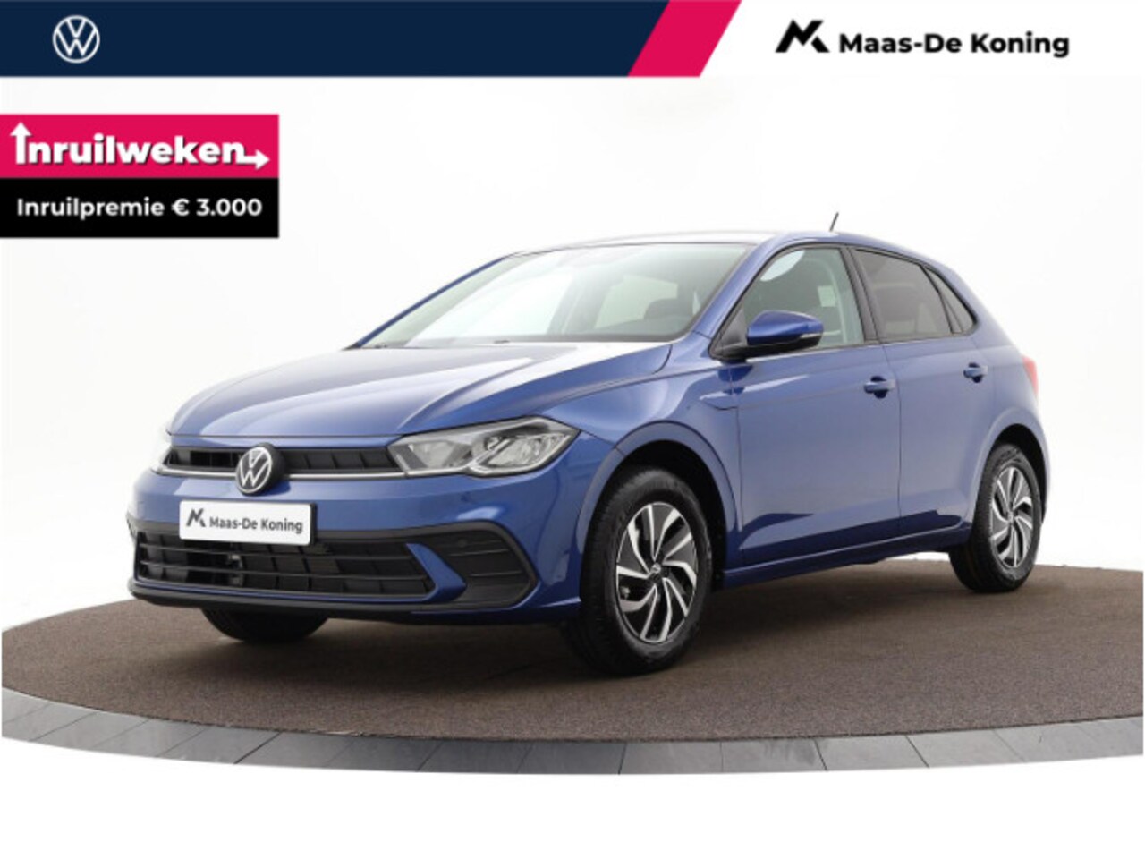 Volkswagen Polo - Life Edition 1.0 TSI 95 pk 5 versn. Hand · Achteruitrijcamera · Regensensor · - AutoWereld.nl