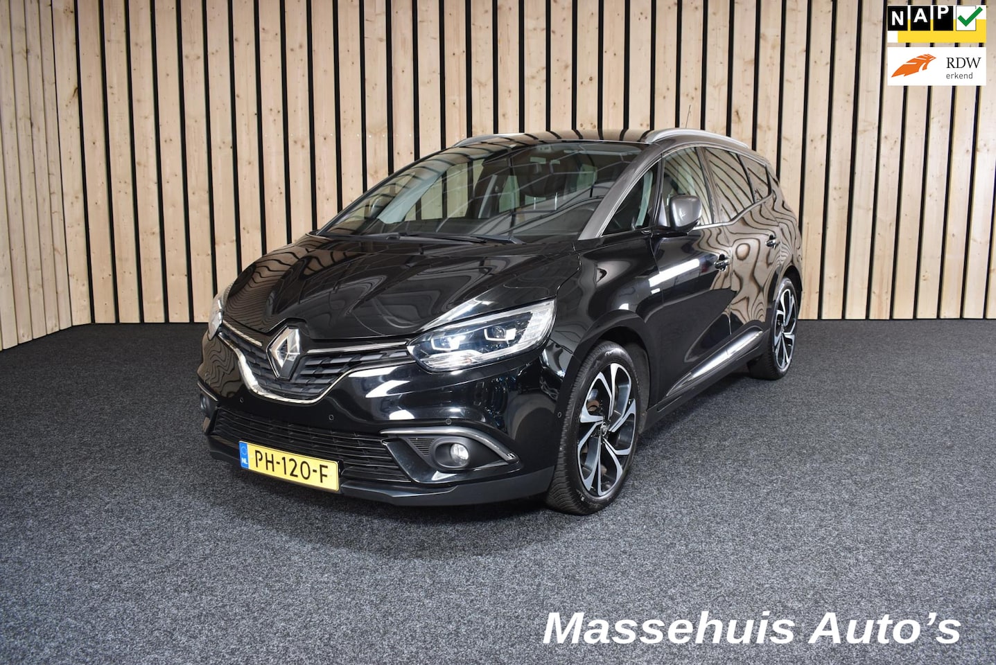 Renault Grand Scénic - 1.2 TCe Bose Camera Trekhaak Navi 20" PDC LED 2e eig. Cruise Nwe APK - AutoWereld.nl