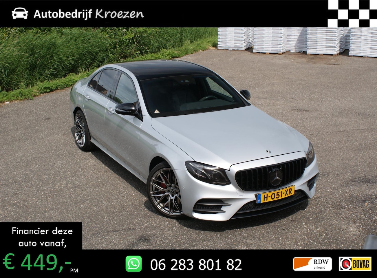 Mercedes-Benz E-klasse - 200 ///AMG Pakket | 360 Camera | Sfeer verlichting | Prijs incl BTW | - AutoWereld.nl