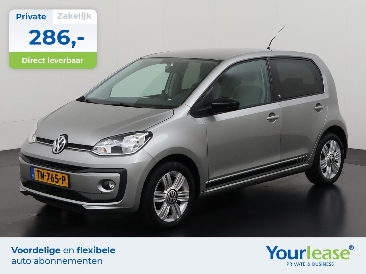 Volkswagen Up! - 1.0 BMT high up! | All-in 286,- Private Lease | Zondag Open! - AutoWereld.nl