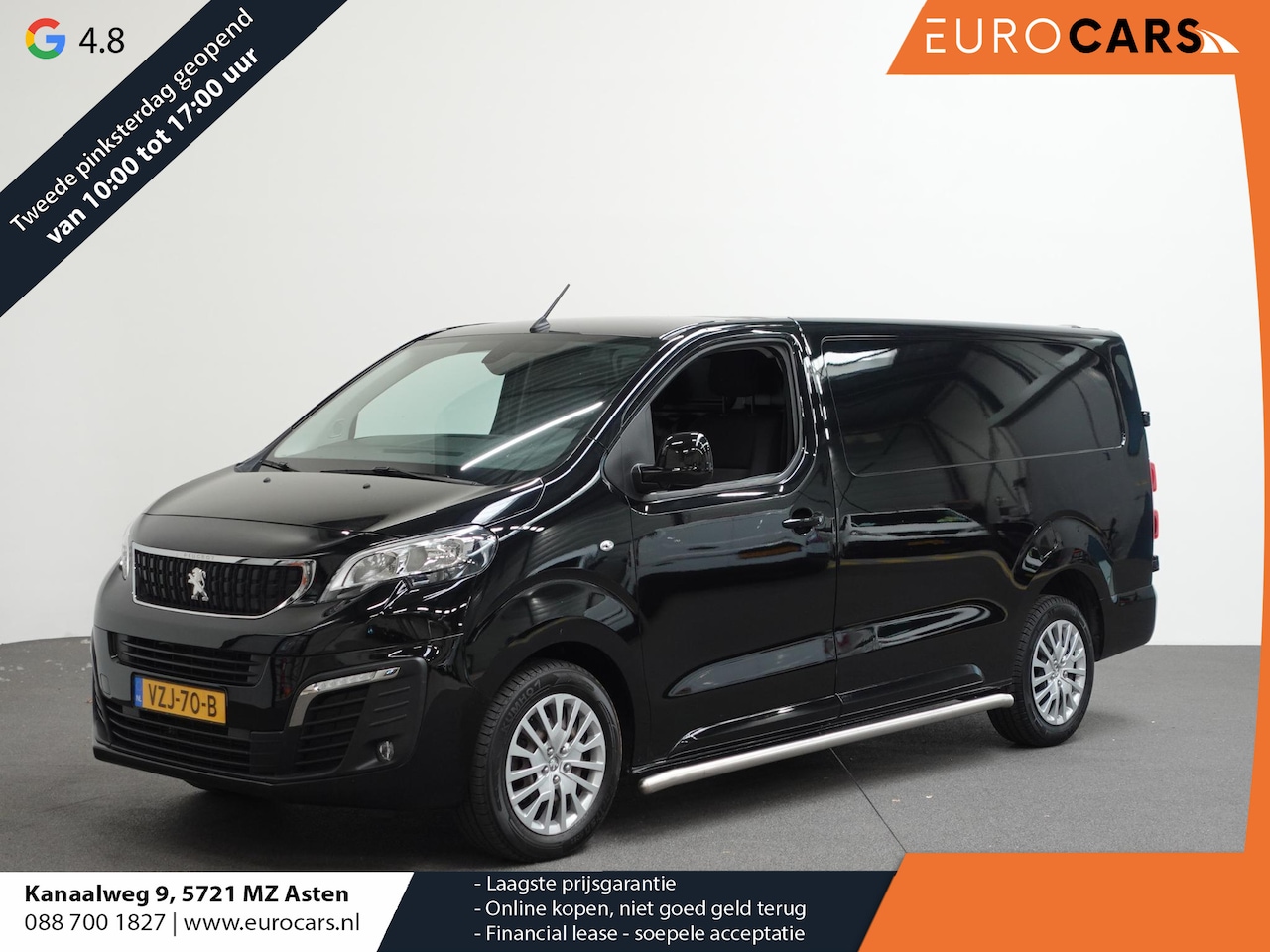 Peugeot Expert - 2.0 BlueHDI 145PK L3 Automaat Airco Navigatie Trekhaak Cruise Control - AutoWereld.nl