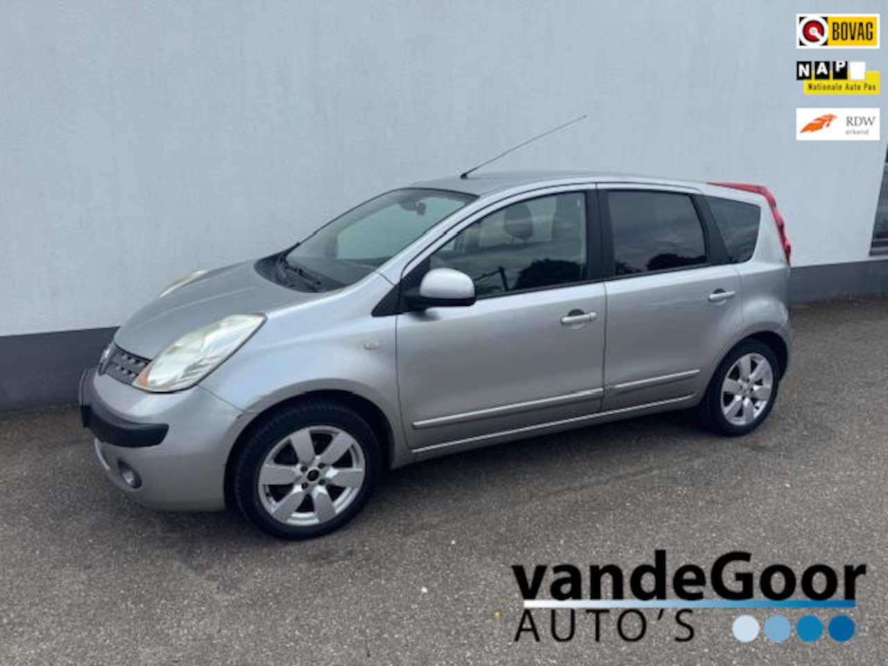 Nissan Note - 1.6 First Note 1.6 First Note, '06, airco, trekhaak, goede apk, inruilkoopje ! - AutoWereld.nl
