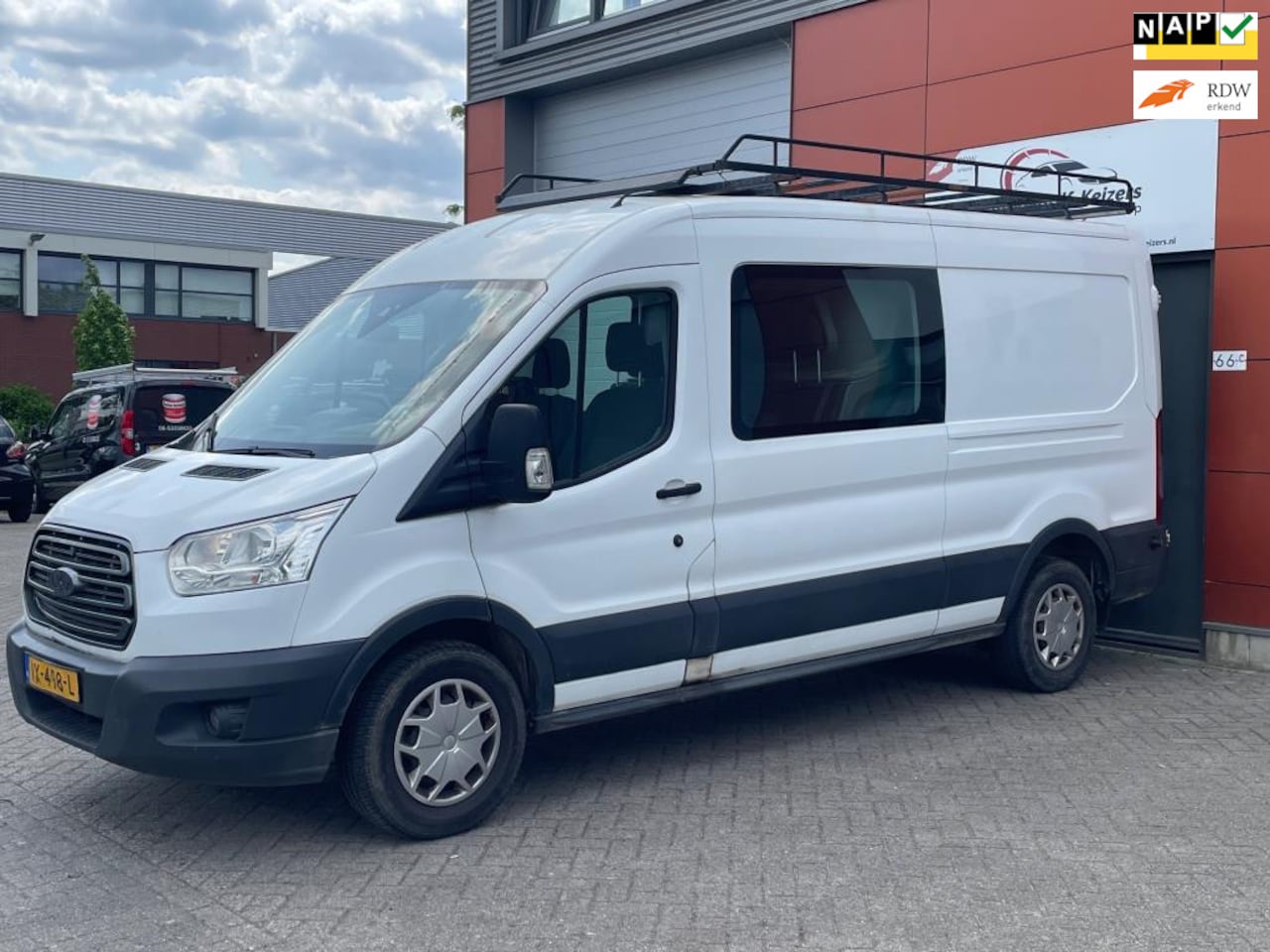 Ford Transit - 350 2.2 TDCI L3H2 DC Trend 5P APK AIRCO CRUISE CNTRL - AutoWereld.nl