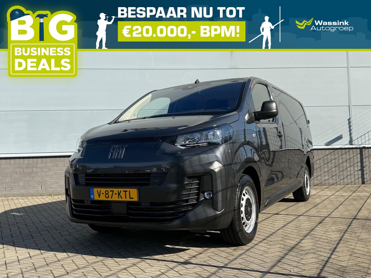 Fiat Scudo - GB 2.0 Diesel 145pk L3 | Cruise Control | Camera | Parkeersensoren | Betimmering | Trekhaa - AutoWereld.nl