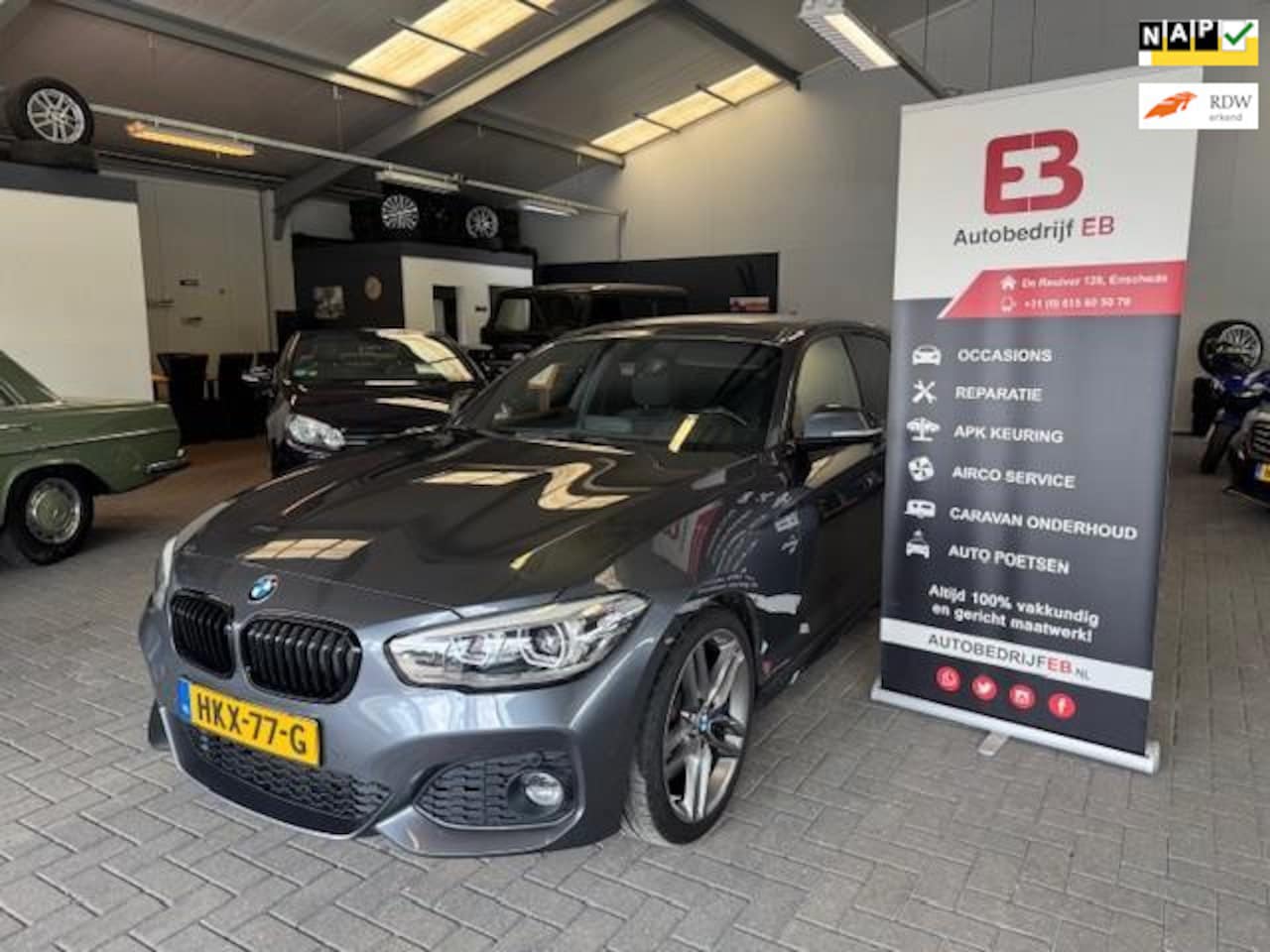 BMW 1-serie - 118i M Sport Automaat- M-pakket!- zeer nette auto! - AutoWereld.nl