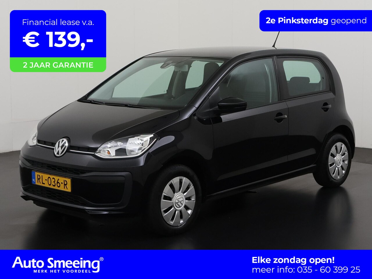 Volkswagen Up! - 1.0 EcoFuel move up! | Airco | 12 mnd Garantie | - AutoWereld.nl