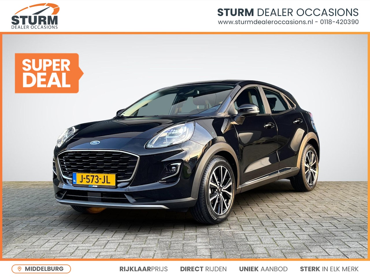 Ford Puma - 1.0 EcoBoost Hybrid Titanium Winter Pack | Navigatie | Stuur- + Stoelverwarming | LED Kopl - AutoWereld.nl