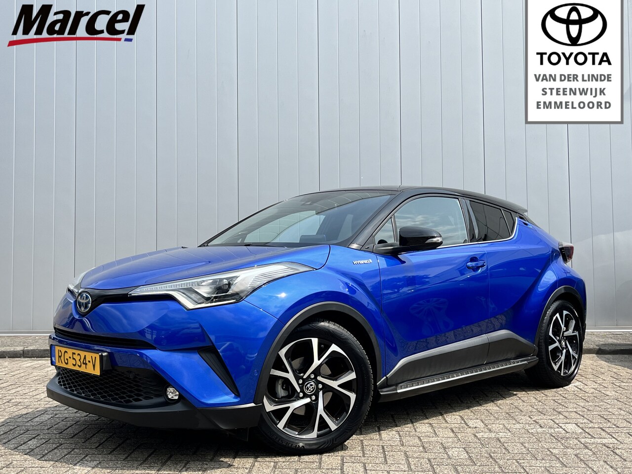 Toyota C-HR - 1.8 Hybrid Bi-Tone Stoel Stuurverwarming PDC Dodehoek detectie - AutoWereld.nl