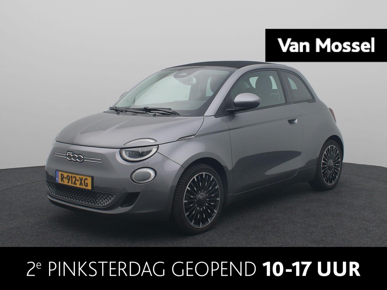 Fiat 500 C - Icon 42 kWh Cabrio | Navi | ECC | Parkeersensoren | 17" - AutoWereld.nl