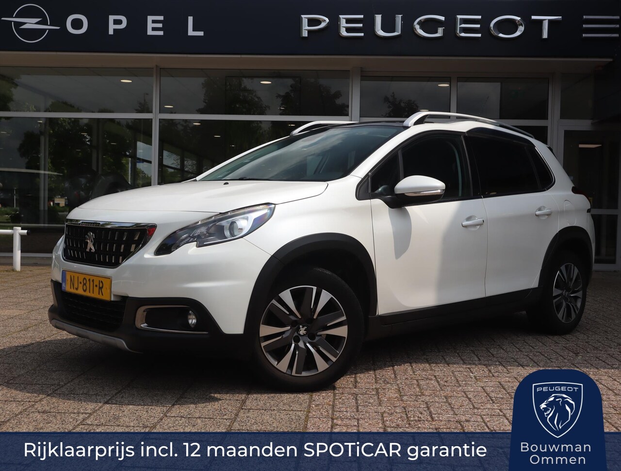 Peugeot 2008 - Allure PureTech 110pk S&S, Rijklaarprijs, Navigatie DAB+ Sensoren Panoramadak Climate cont - AutoWereld.nl