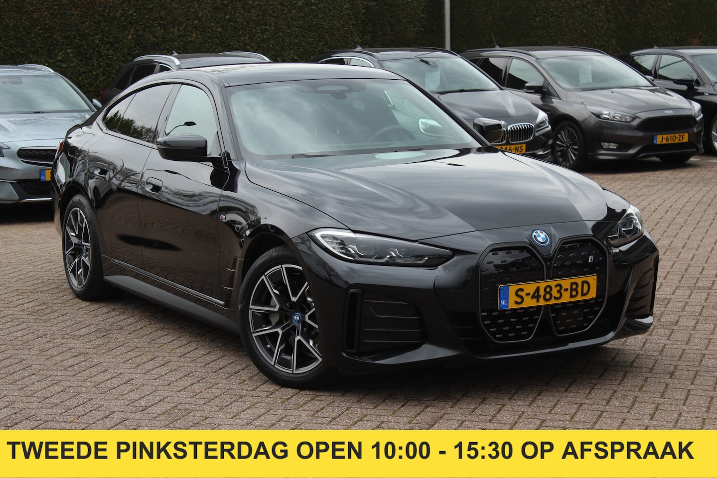 BMW i4 - eDrive40 High Executive 84 kWh M Sport 96% / 360Camera / Head-up / Leder / Harman Kardon / - AutoWereld.nl