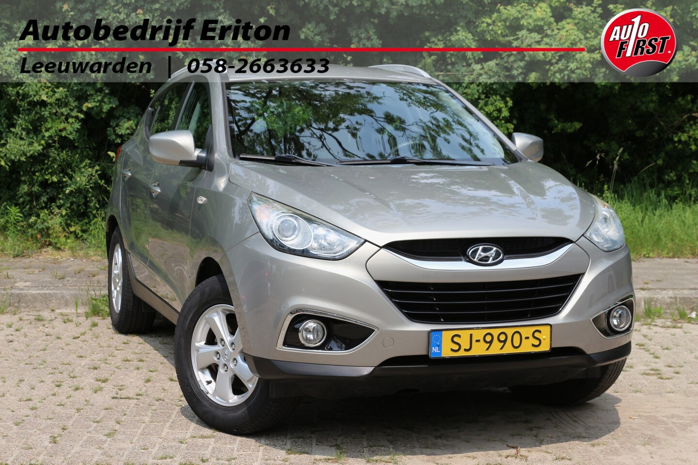 Hyundai ix35 - 2.0i 165pk Active UNIEK! | Lage KM. stand! | 1.900 kg trekgewicht! | Airco | Cruise contro - AutoWereld.nl