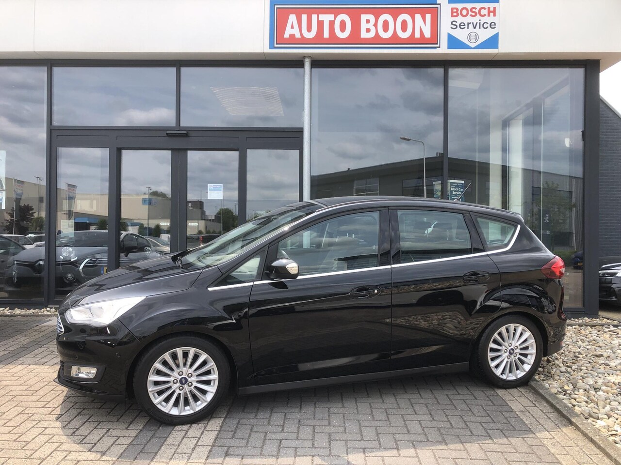 Ford C-Max - 1.0 TITANIUM 125PK APPCARPL./KEYLESS/NAVI/2XPDC/ LED/CLIMA/BTA/LMV- 1e EIG. - KM=NAP - - AutoWereld.nl