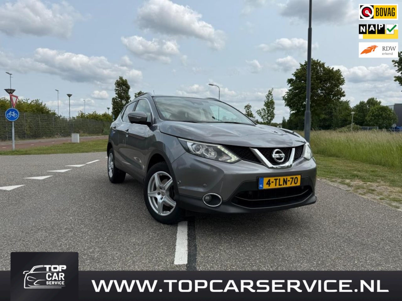 Nissan Qashqai - 1.5 dCi Tekna Navi Pano 360cam Voll Optie!! - AutoWereld.nl