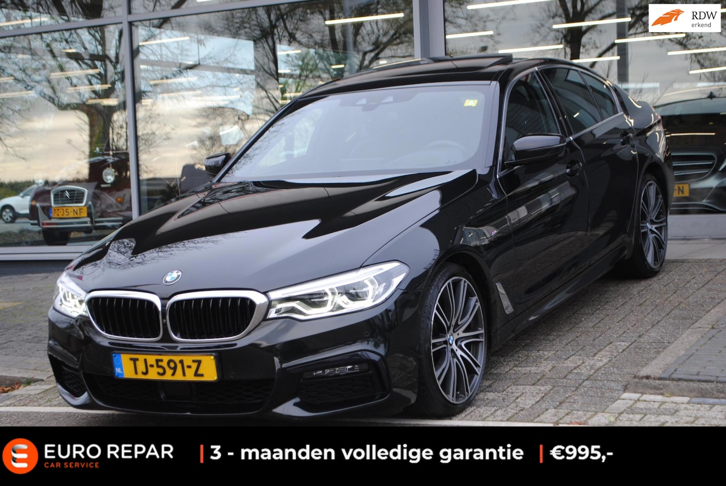 BMW 5-serie - 540i High Executive M-PAKKET SCHUIFDAK NL-AUTO! - AutoWereld.nl