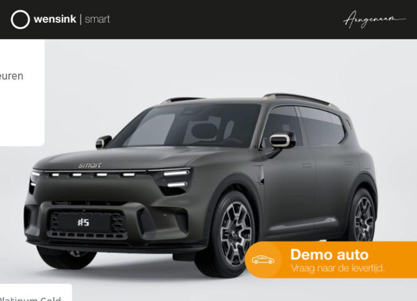 Smart #5 - Summit Edition 100 kWh | 4x4 | 588 pk | Trekhaak 1600 kg | stoel- & stuurwielverwarming | - AutoWereld.nl