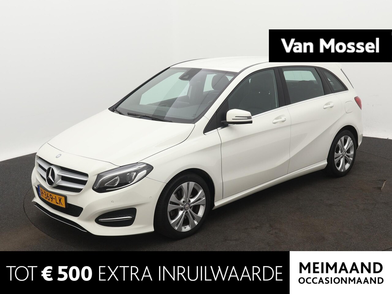 Mercedes-Benz B-klasse - 180 Ambition Aut. | NAVIGATIE | STOELVERWARMING | LMV | CLIMATE CONTROL | CRUISE CONTROL - AutoWereld.nl