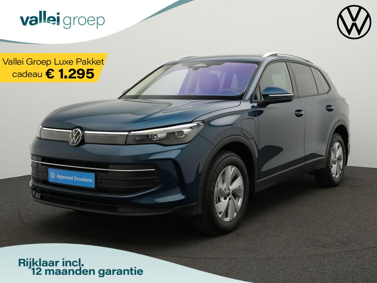 Volkswagen Tiguan - 1.5 150 pk DSG eHybrid Life Edition | Leder | Geheugen-/massagestoelen | Adaptief onderste - AutoWereld.nl