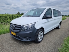Mercedes-Benz Vito - 116 CDI Extra Lang DC Comfort Mercedes-Benz Vito 2018 4x4 lengte 3 dubbel cabine Automaat airco standkachel leder naviga