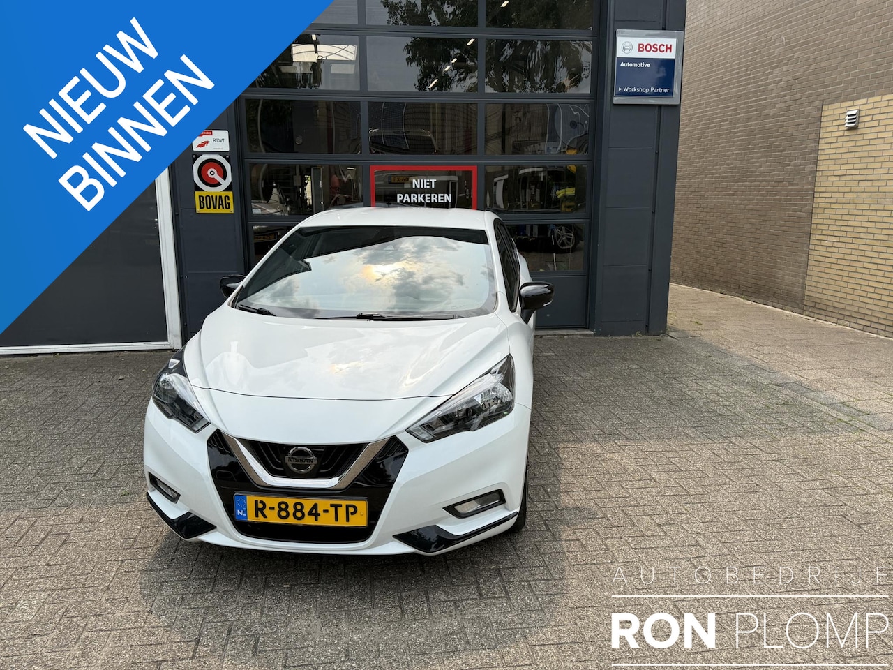 Nissan Micra - 1.0 IG-T Tekna / Airco/ Navigatie/ Cruise/ Apple carplay/ PDC/ LED - AutoWereld.nl