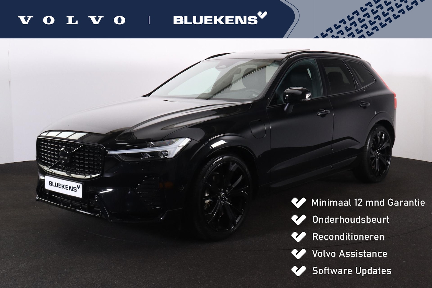 Volvo XC60 - T8 Recharge AWD Plus Black Edition - LONG RANGE - Luchtvering - Panorama/schuifdak - Intel - AutoWereld.nl