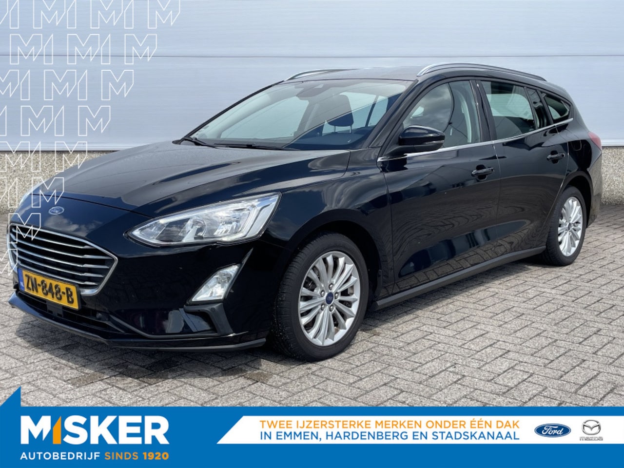 Ford Focus Wagon - 1.0 EcoB. Titanium BUSINESS! WINTERPACK! CARPLAY! - AutoWereld.nl