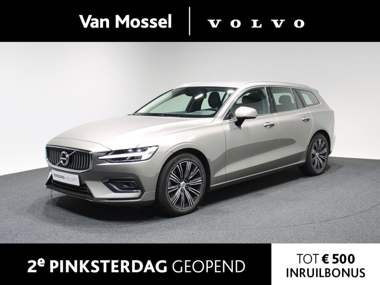 Volvo V60 - B4 Inscription | Trekhaak | Leder | Keyless | Stoel + stuurverwarming - AutoWereld.nl