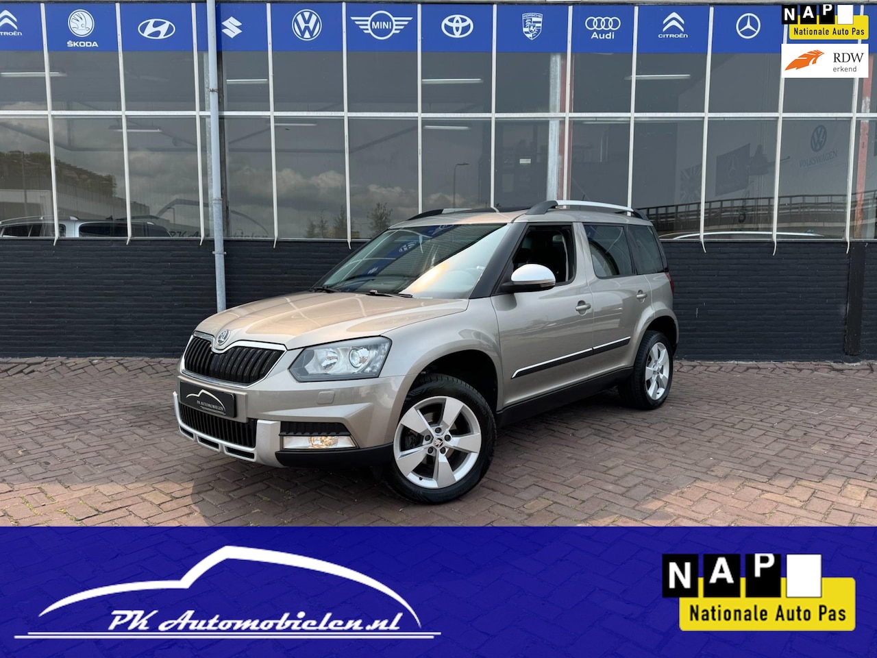 Skoda Yeti Outdoor - 1.4 TSI Outdoor Elegance ** PANORAMADAK** - AutoWereld.nl