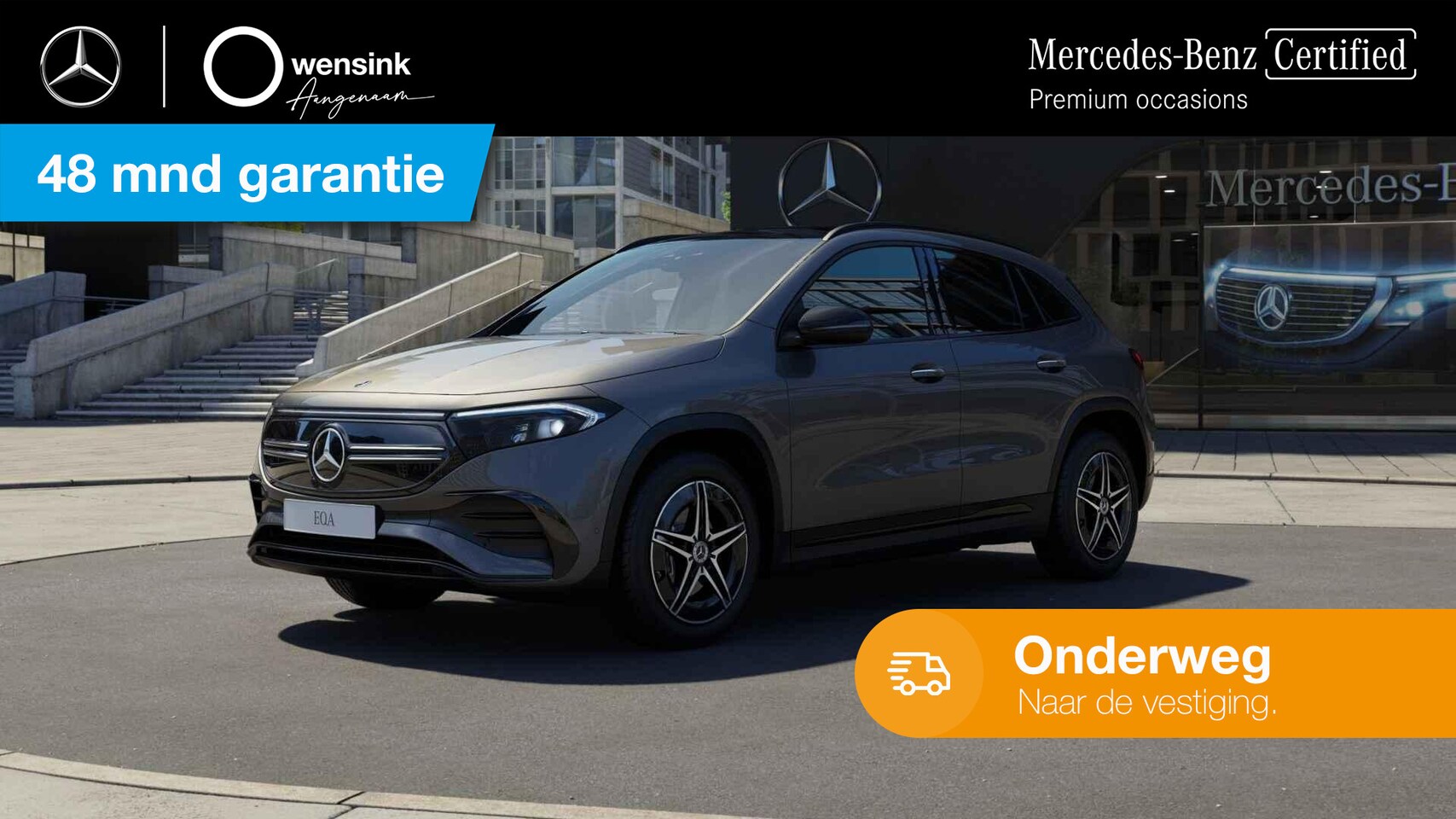 Mercedes-Benz EQA - 250 AMG Line 67 kWh | Panoramadak | Night | Trekhaak | Achteruitrijcamera | - AutoWereld.nl