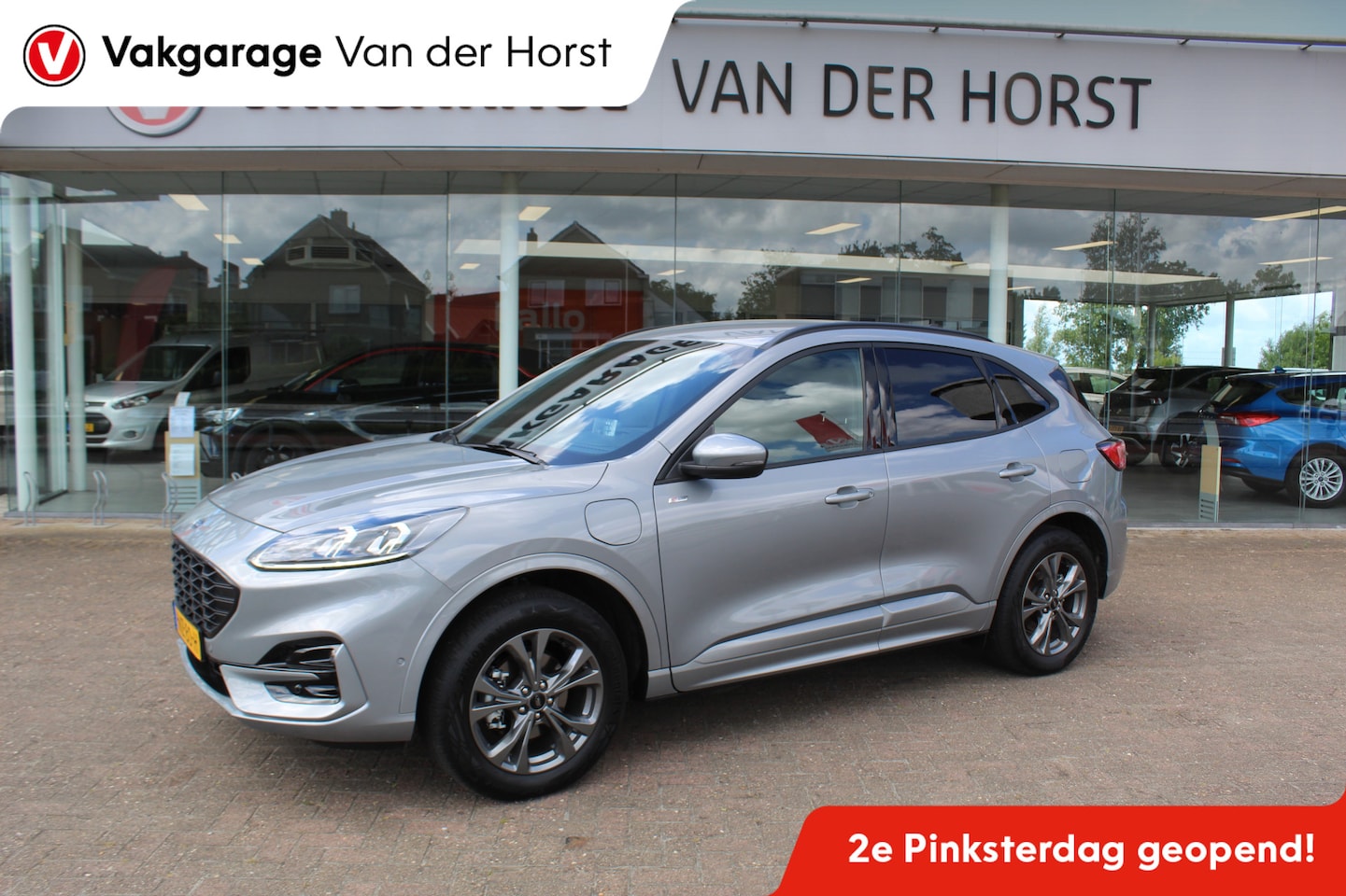 Ford Kuga - 2.5-225pk PHEV ST-Line X. 1500kg Trekgewicht Fabr. garantie t/m 04-03-2028 ! Slechts 13.00 - AutoWereld.nl