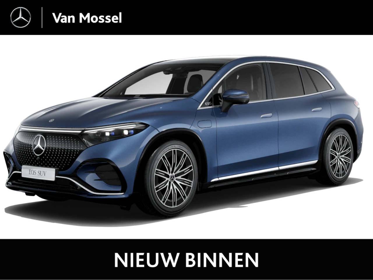 Mercedes-Benz EQS SUV - 450 4MATIC AMG Line / Stoelverwarming / Stoelventilatie / 360Graden-Camera / Panaroma-schu - AutoWereld.nl