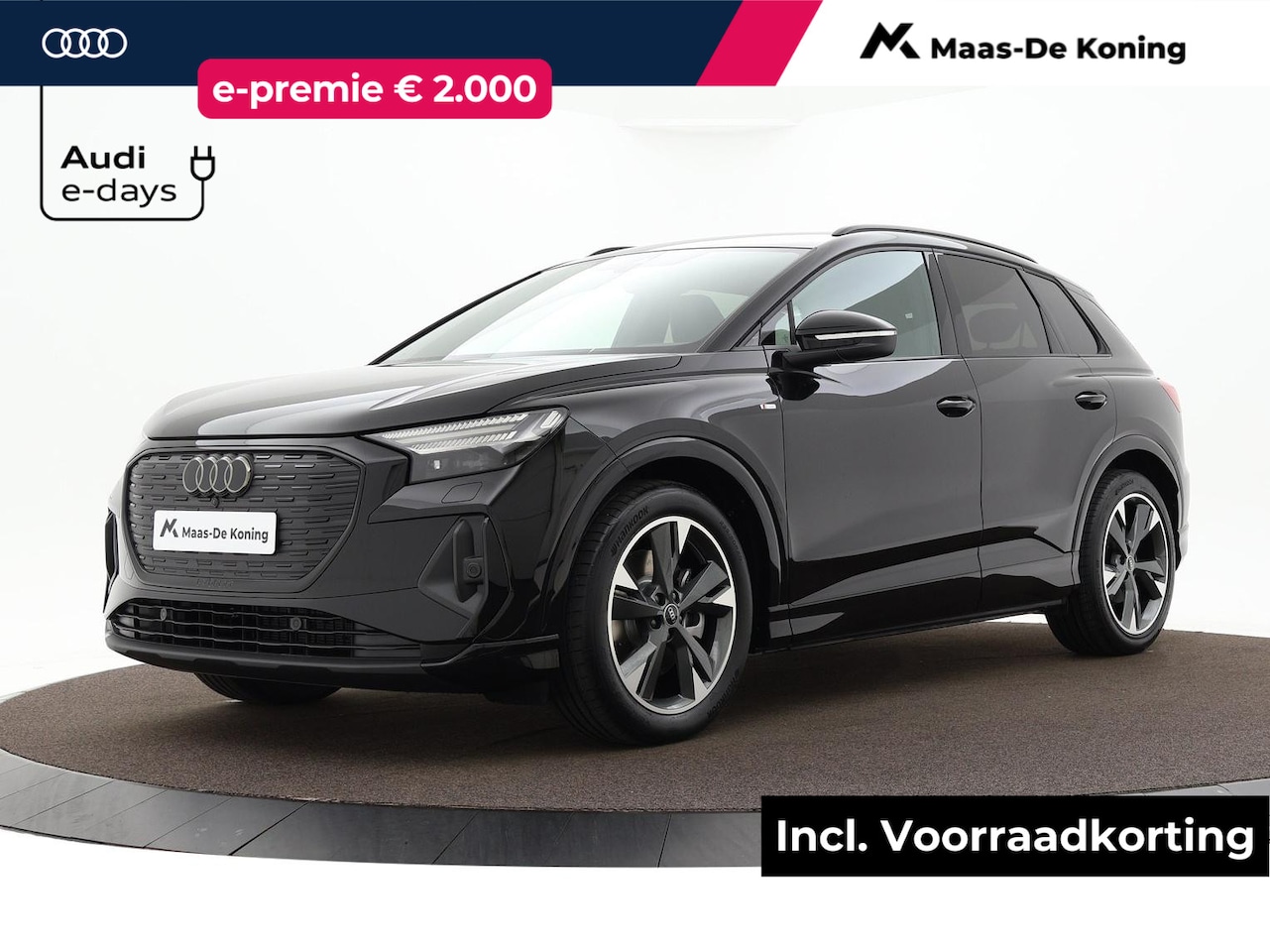 Audi Q4 e-tron - S edition e-tron 45 quattro 286 PK Assistentiepakket plus - Comfortpakket - Klimaatregelin - AutoWereld.nl