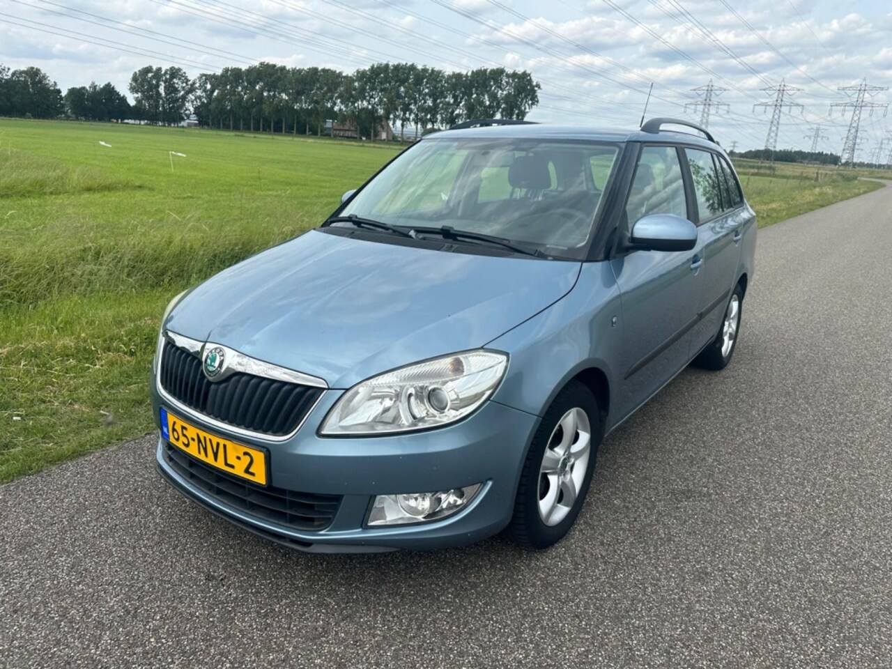 Skoda Fabia Combi - 1.2 TDI Greenline NAVI | AIRCO | NAP ! - AutoWereld.nl
