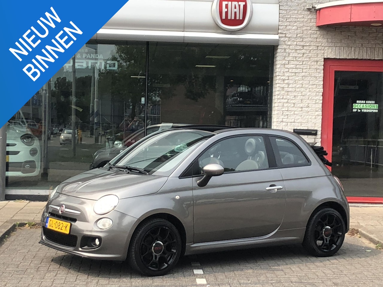 Fiat 500 C - TwinAir Turbo 80 Sport 500S CLIMATE|PDC|16"|SUBWOOFER - AutoWereld.nl