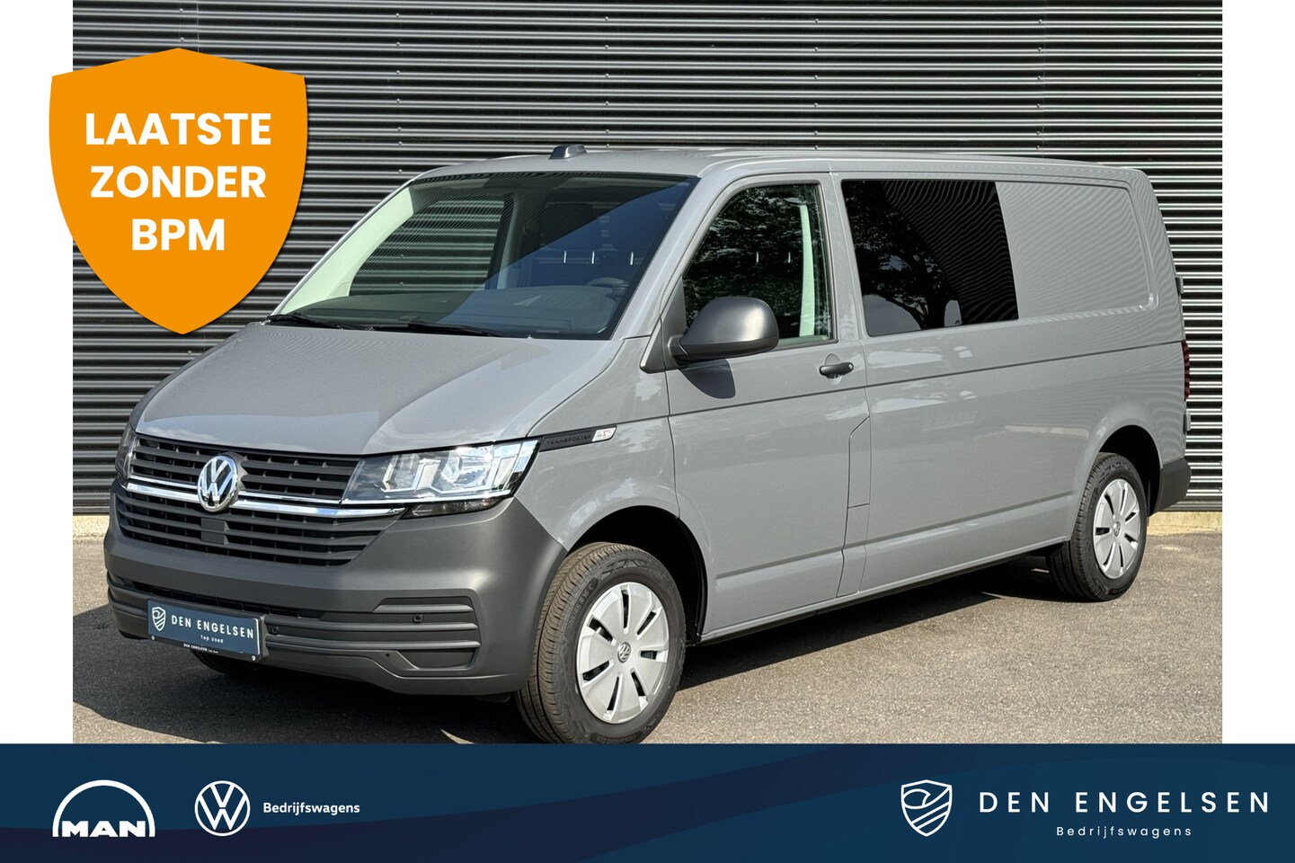Volkswagen Transporter - 30 L2H1 Dubbele Cabine | Camera | App-Connect | Cruise Control | Trekhaak | Sensoren - AutoWereld.nl