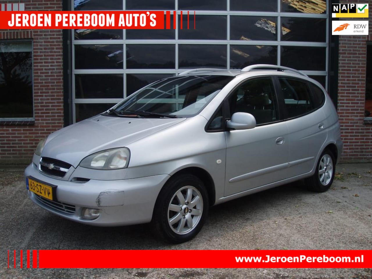 Chevrolet Tacuma - 2.0 Class MPV, AUTOMAAT, hoge zit, Nieuwe APK!! Climaat airco, trekhaak, etc. - AutoWereld.nl
