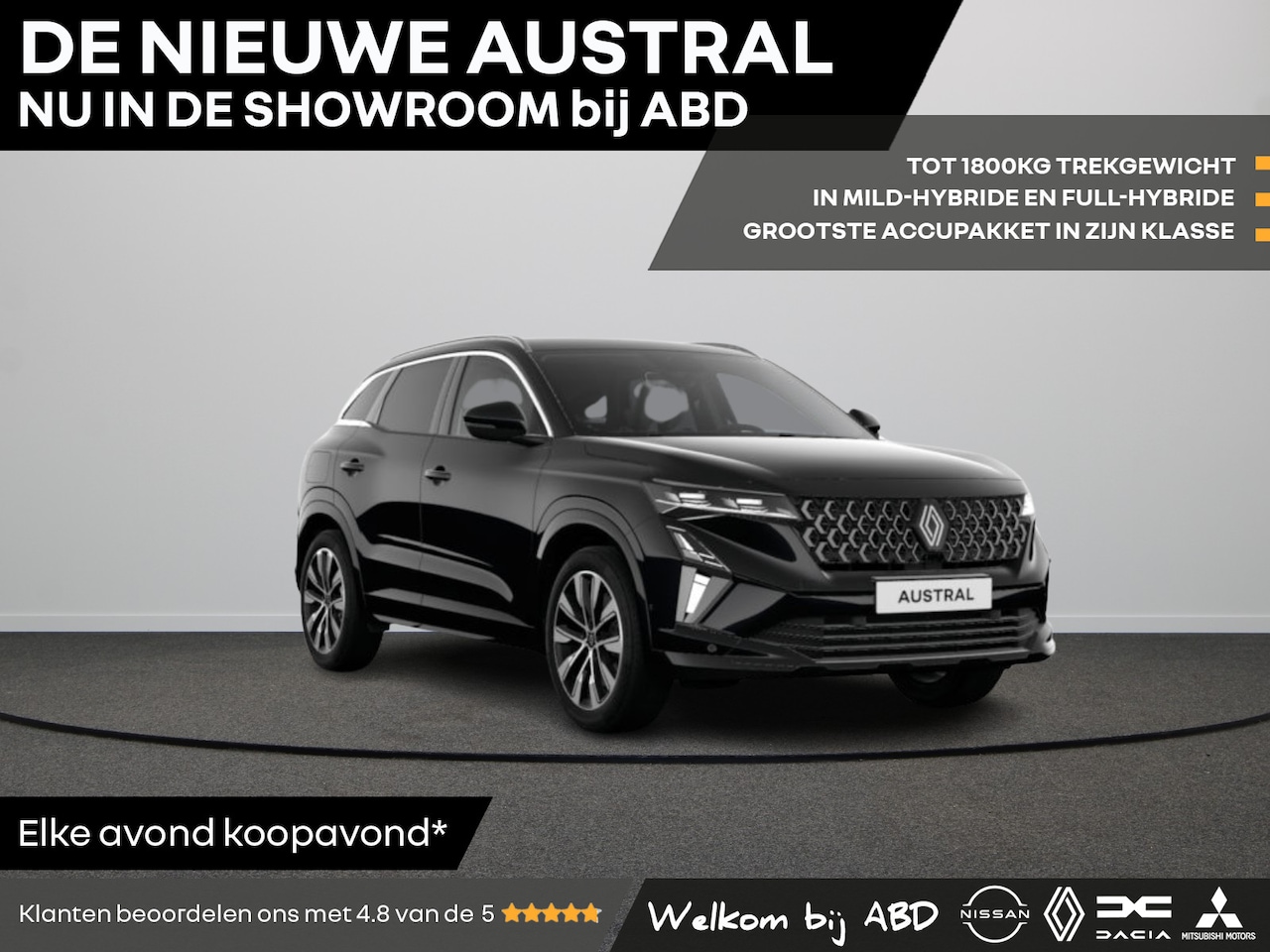 Renault Austral - Techno Hybrid 200 | Achteruitrijcamera | Adaptive Cruise Control | Blind Spot Warning - AutoWereld.nl