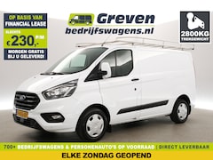 Ford Transit Custom - 280 2.0 TDCI L1H1 2800KG Trekgew. Trekhaak Airco Cruise LED Navigatie Imperiaal 3 Persoons