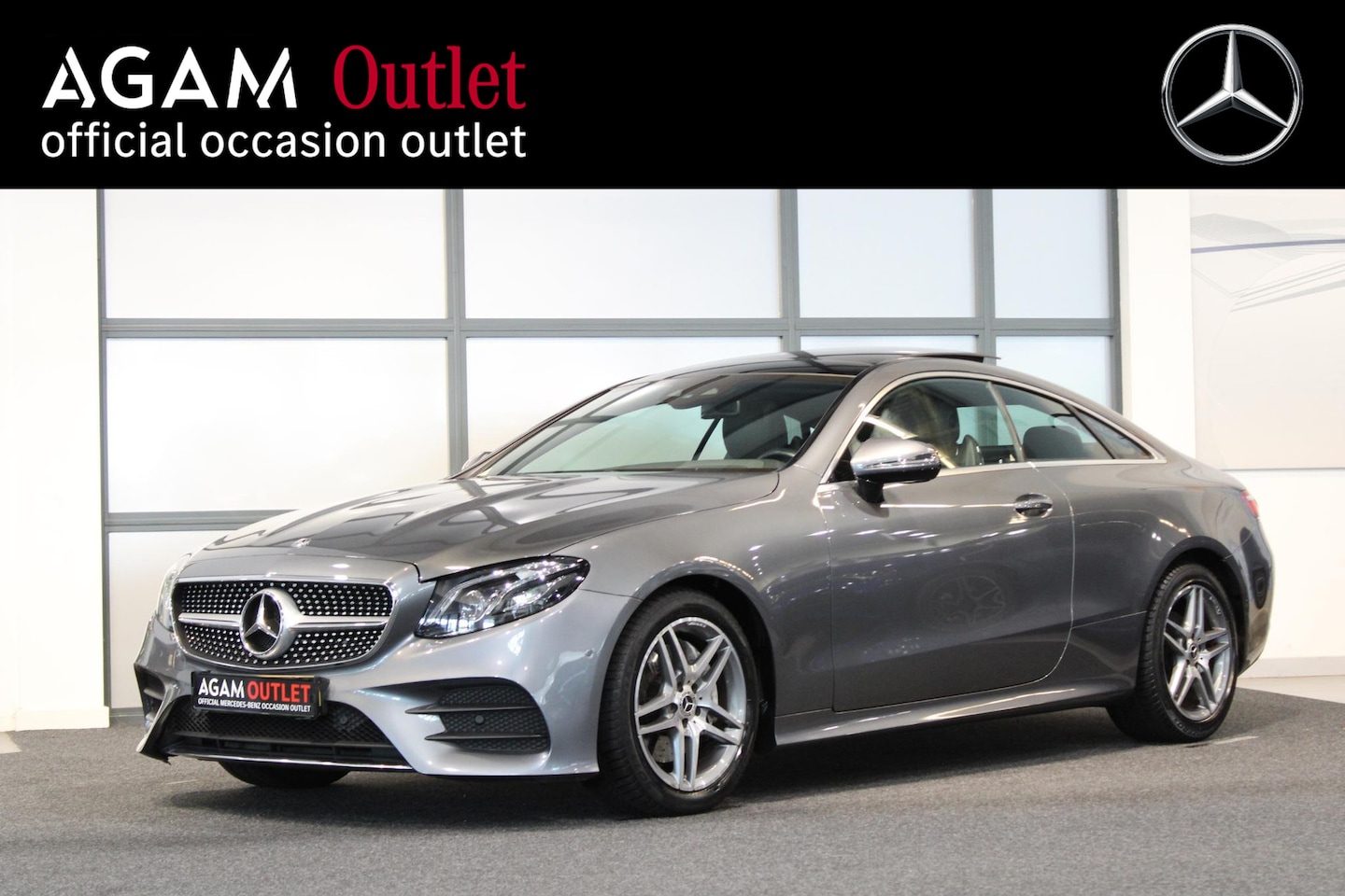 Mercedes-Benz E-klasse Coupé - 200 Premium Panorama dak - AutoWereld.nl