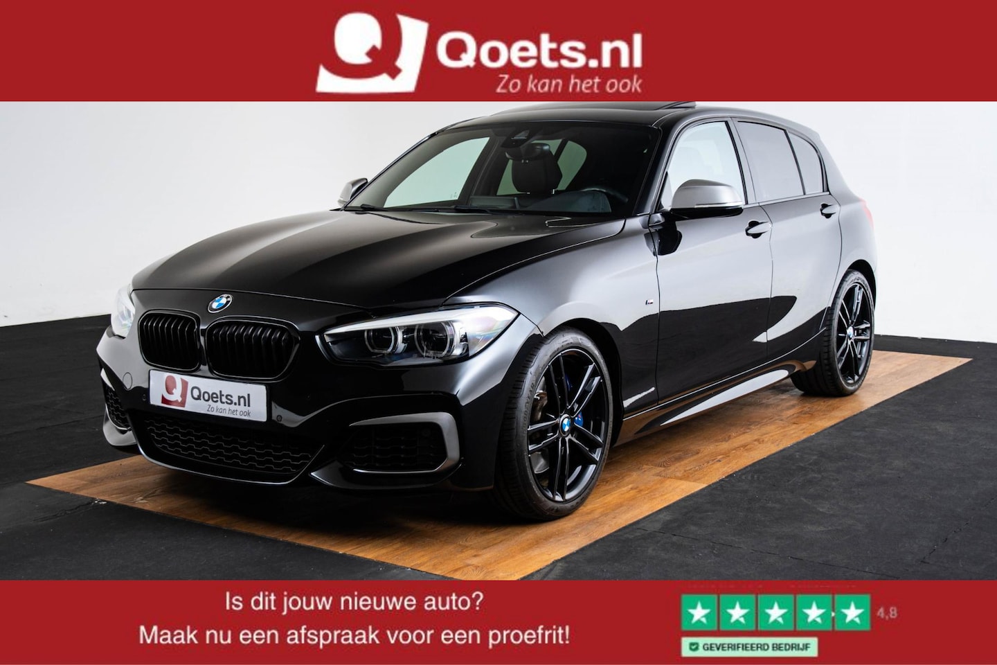 BMW 1-serie - M140i High Executive Schuif/kanteldak - Comfort Access - Cruise Control - Driving Assistan - AutoWereld.nl