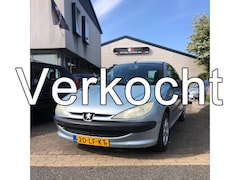Peugeot 206 - 1.4 XR Nette en goed rijdende 206 nieuwe APK bij aflevering