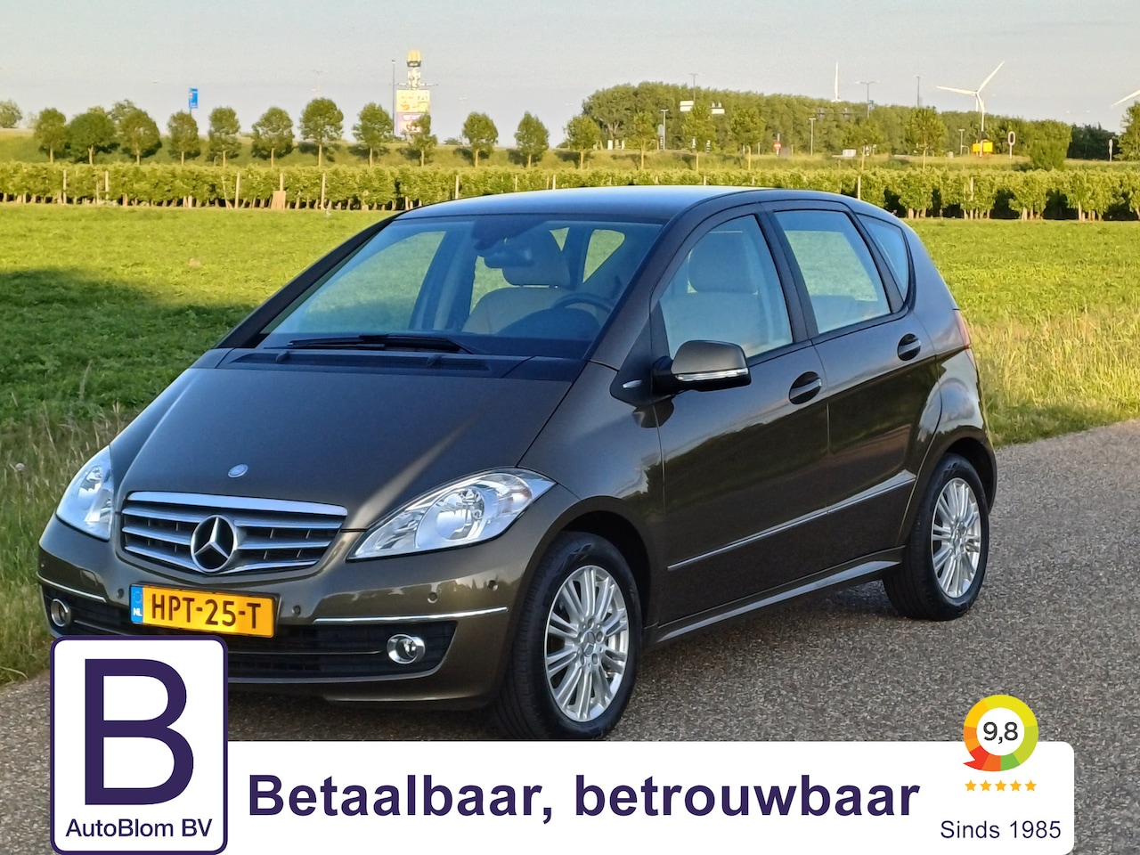 Mercedes-Benz A-klasse - 170 Elegance /Chique uitstraling/Leder/Navi/Cruise/ - AutoWereld.nl