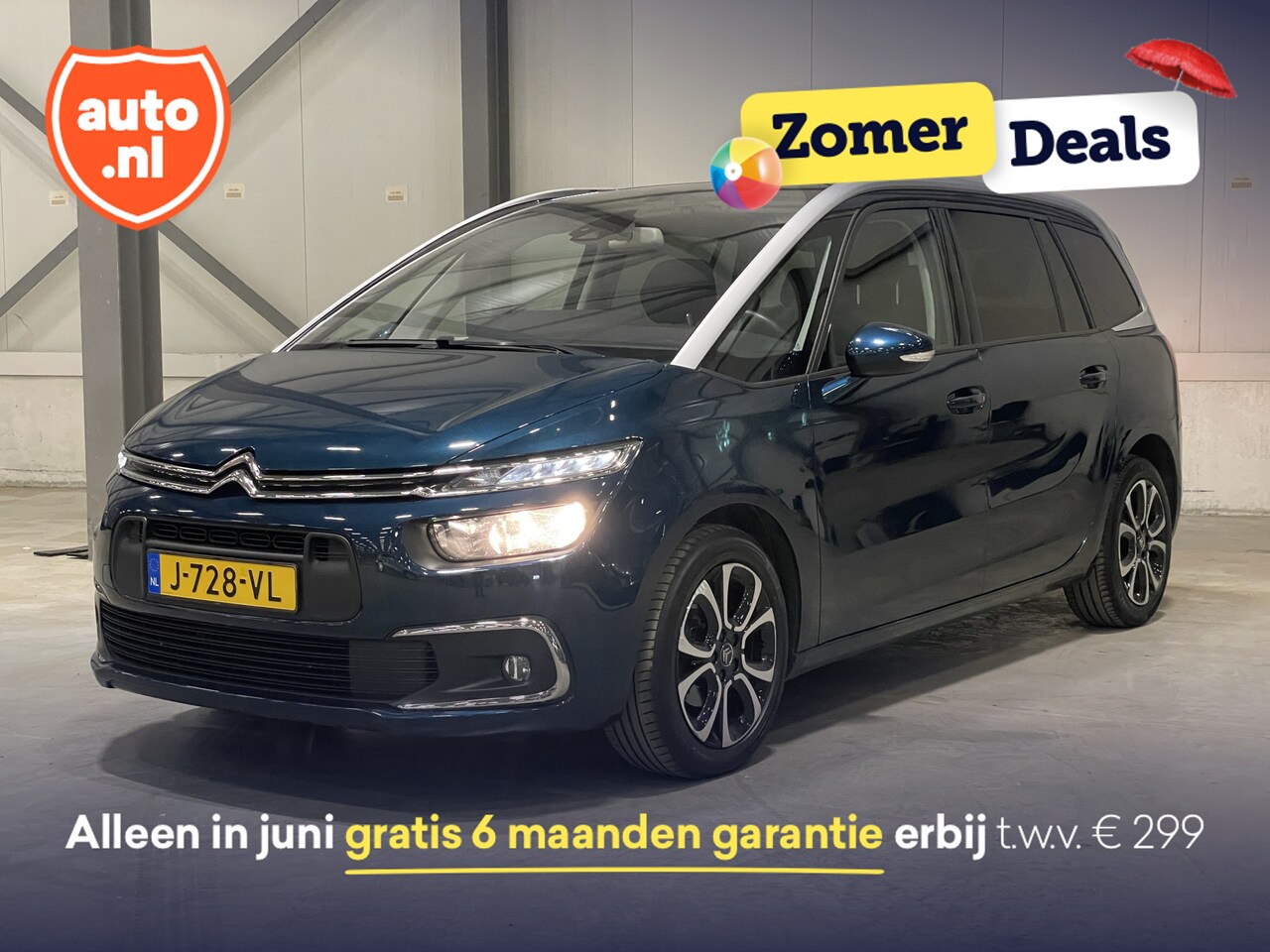 Citroën Grand C4 SpaceTourer - 1.2 PureTech Business | Distributieriem vervangen | Adapt Cruise Control | Camera | Carpla - AutoWereld.nl