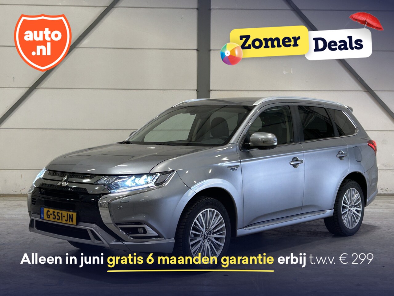 Mitsubishi Outlander - 2.4 PHEV Intense 4WD | Trekhaak 1500KG | Camera | Carplay | Keyless | Stoelverwarming | LE - AutoWereld.nl