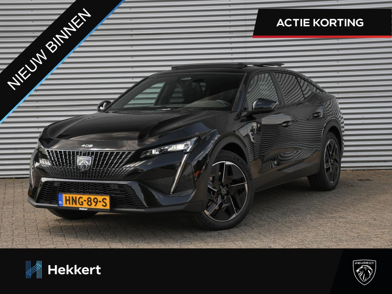 Peugeot 408 - GT 1.6 HYbrid 180pk Automaat CAMERA VOOR + ACHTER | ADAP. CRUISE | SFEERVERLICHTING | 19'' - AutoWereld.nl